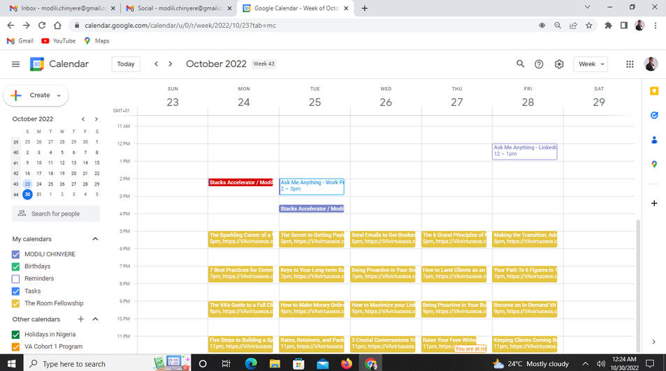 Appointment Scheduling using Google Calendar
